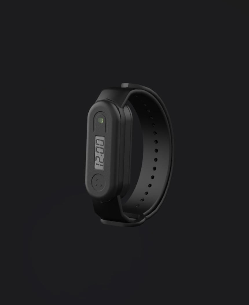 2022-12-16 RTLS MVP wizualizacja TAG personalny opaska mi band